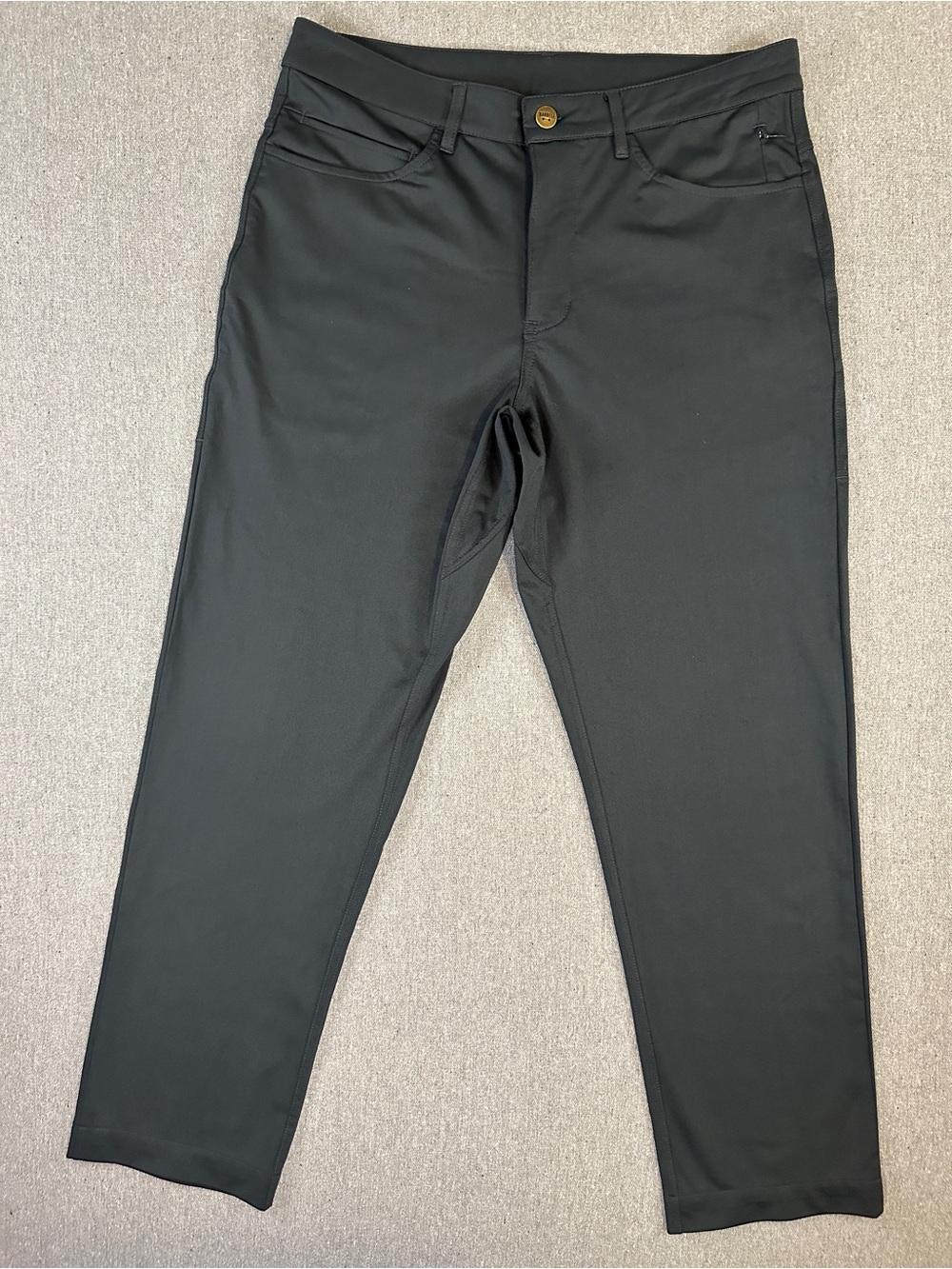 Men's Black Slim Stretch‎ Chinos